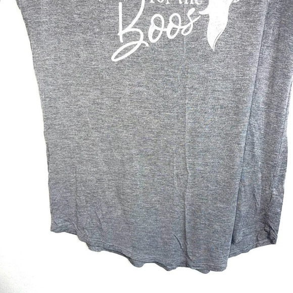 Maurices Dark Gray Here For The Boos Ghost Jersey Graphic Tee Medium Women’s - Picture 6 of 12